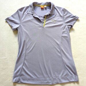 Puma purple golf Tshirt women's Medium